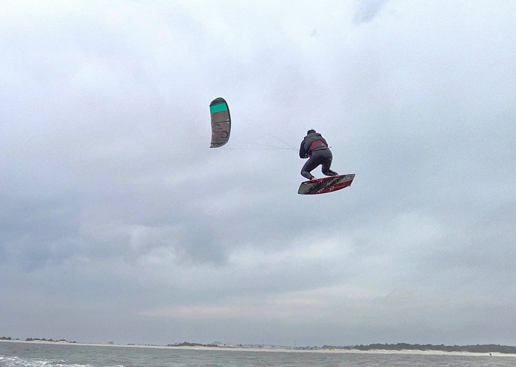 kiteboarding kite loop